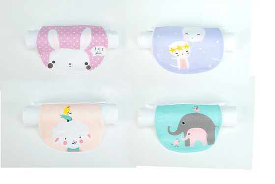 Unisex Cotton Newborn Baby Bibs For Daily Use / Feeding / Drooling